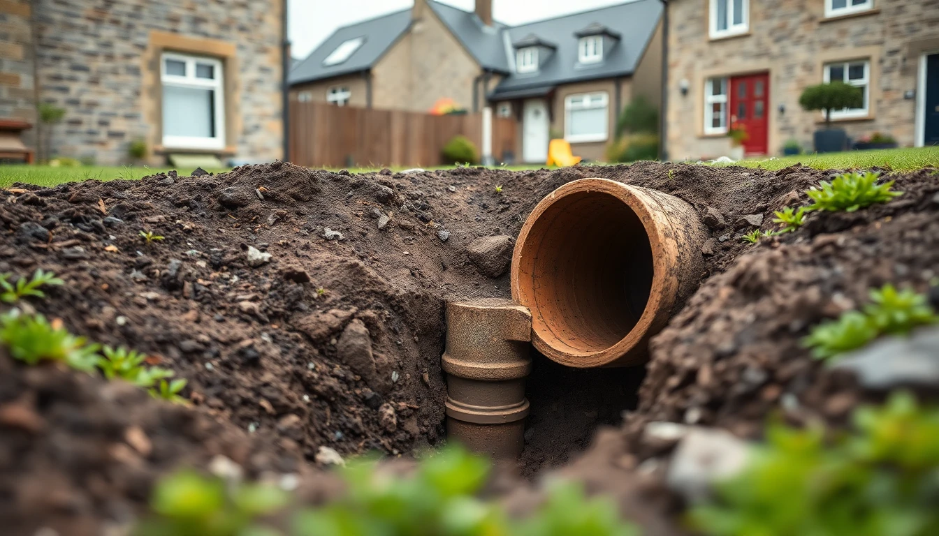 Drain Repairs in Banchory, Aberdeenshire