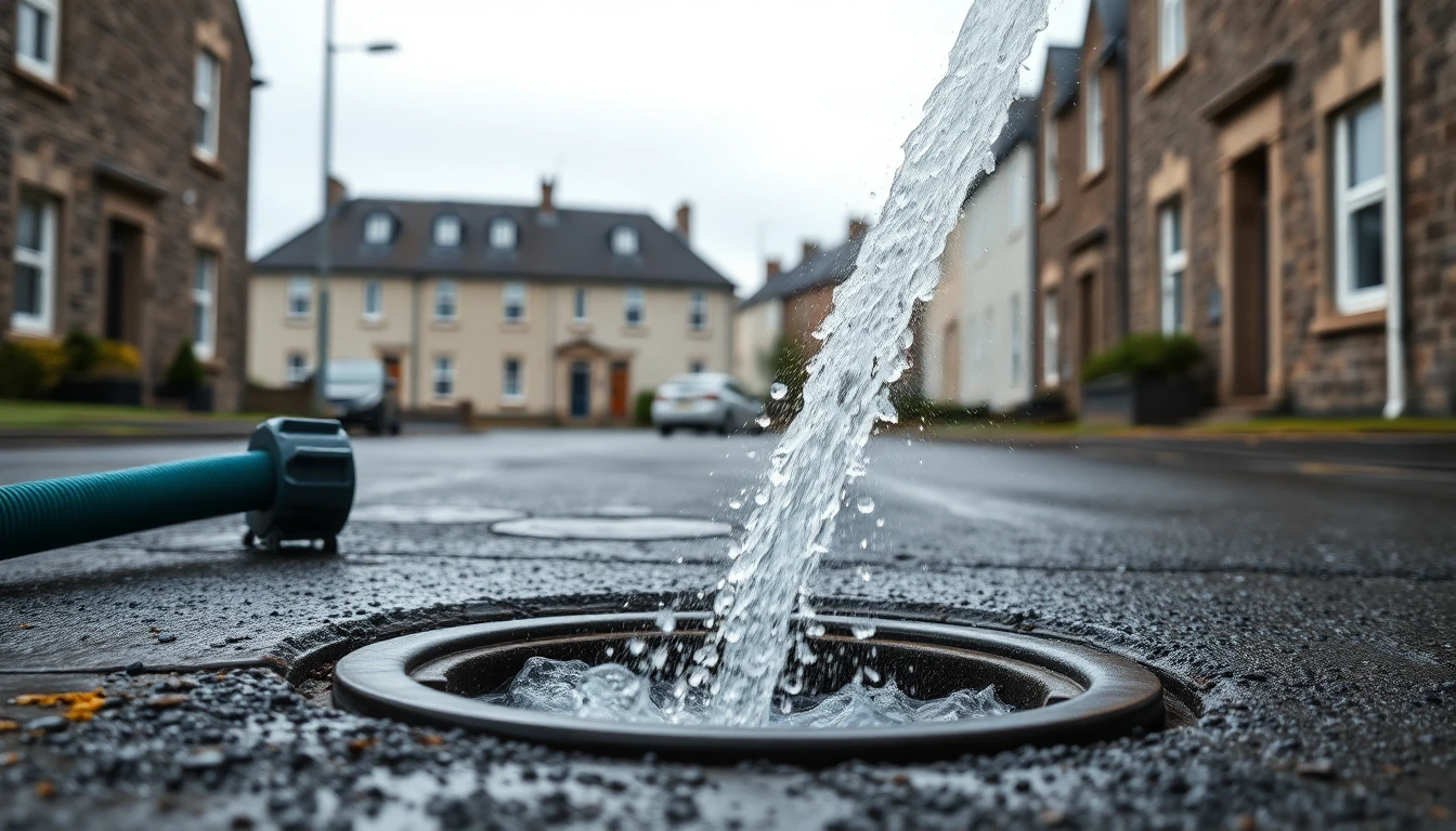 Drain Jetting in Westhill, Aberdeenshire